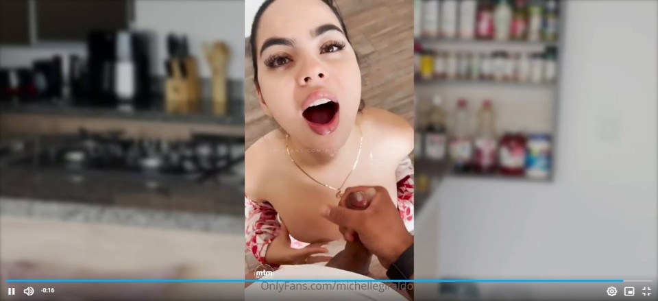Michelle Romanis Cover Me in Your Cum video