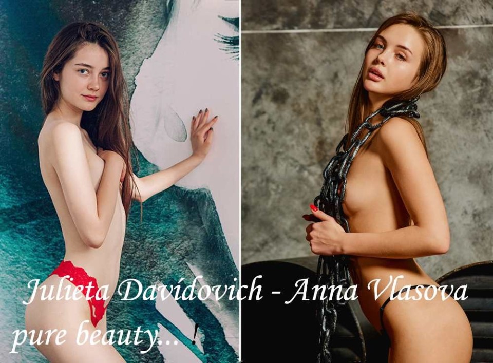 George-Models Julieta Davidovich & Anna Vlasova Pure Beauty
