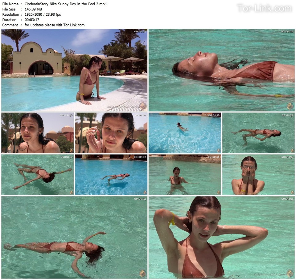 CinderelaStory Nika Sunny Day in the Pool 2.mp4