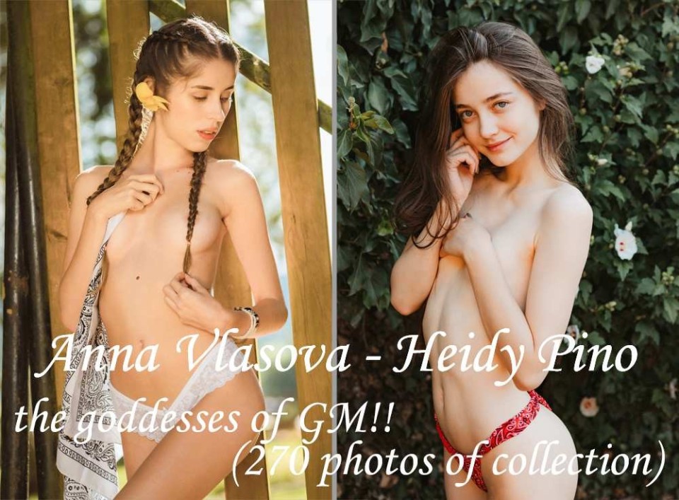 George-Models Anna Vlasova and Heidy Pino The Goddesses of GM